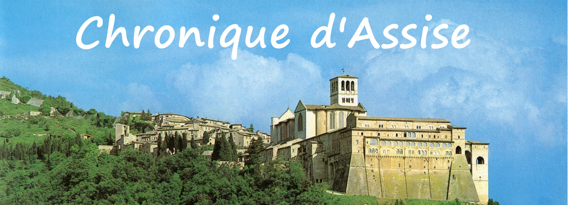 image représentant l'article Chronique d'Assise n°6